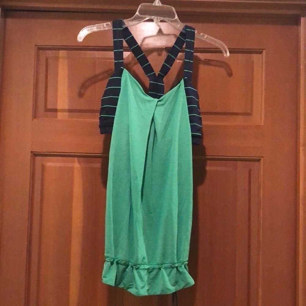 Lululemon tank top with a sports bra built in
